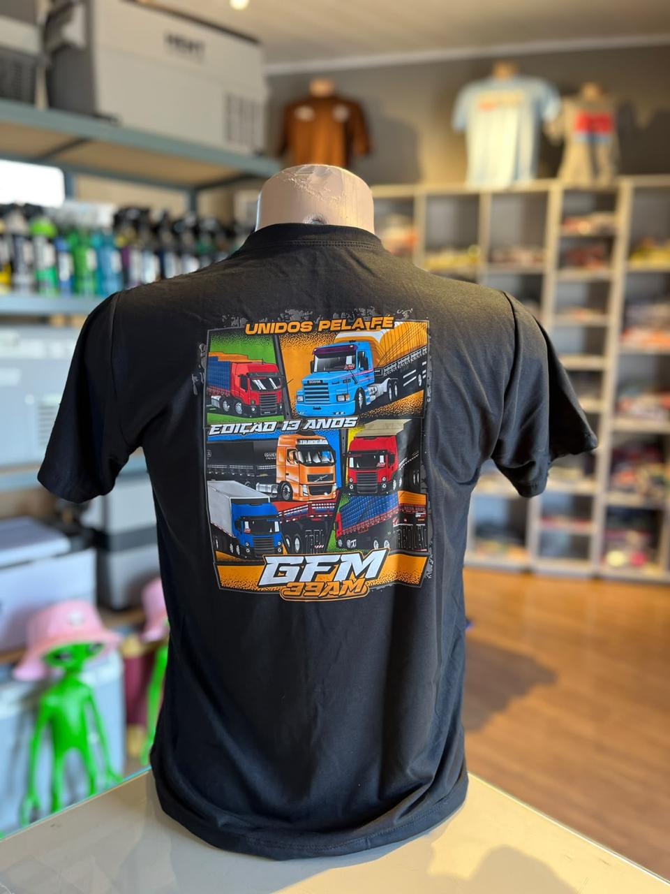 Camiseta GFM 39AM Especial Edição 13 Anos Unidos pela Fé