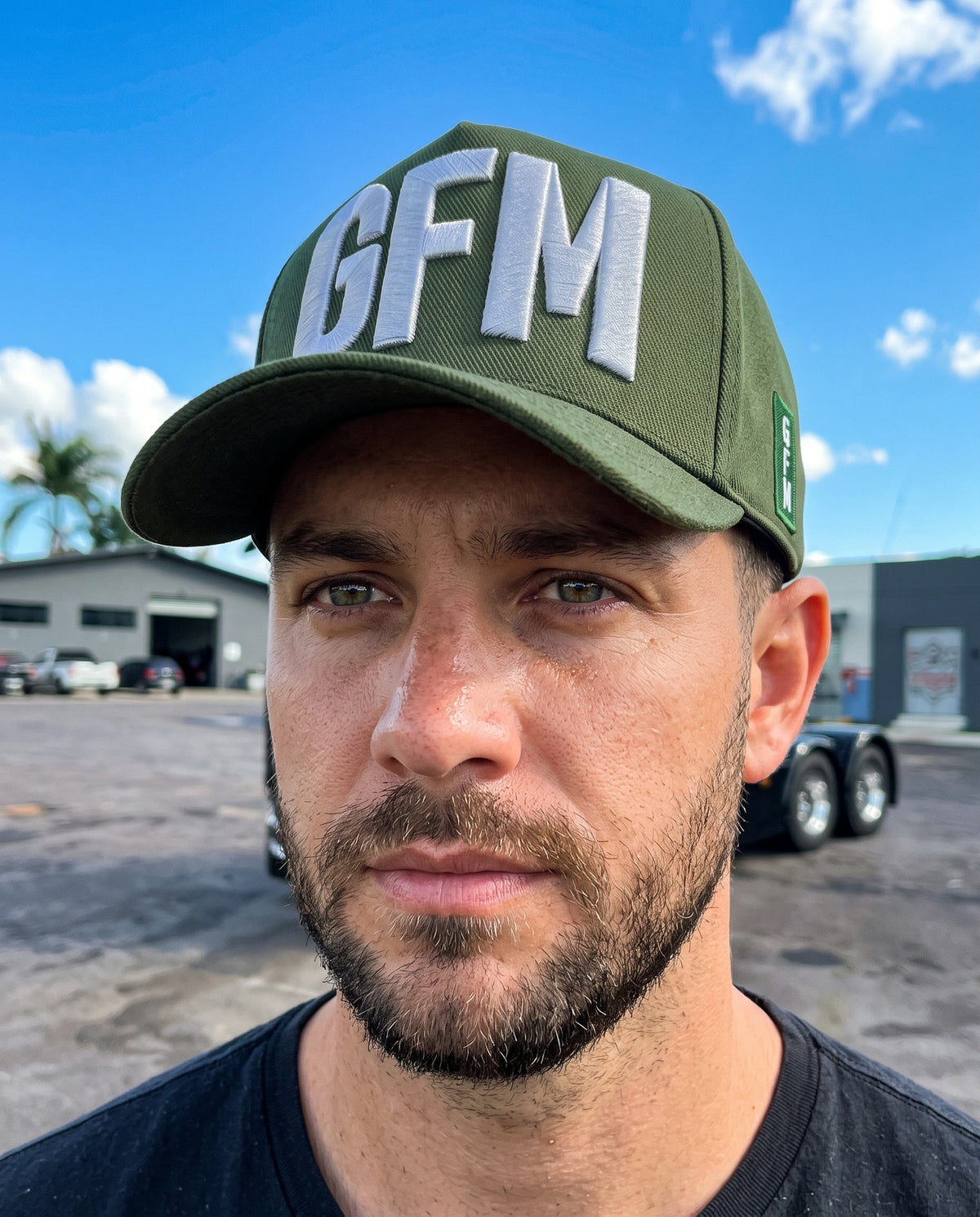 Boné GFM em Alto Relevo Duas Cores Exclusivo