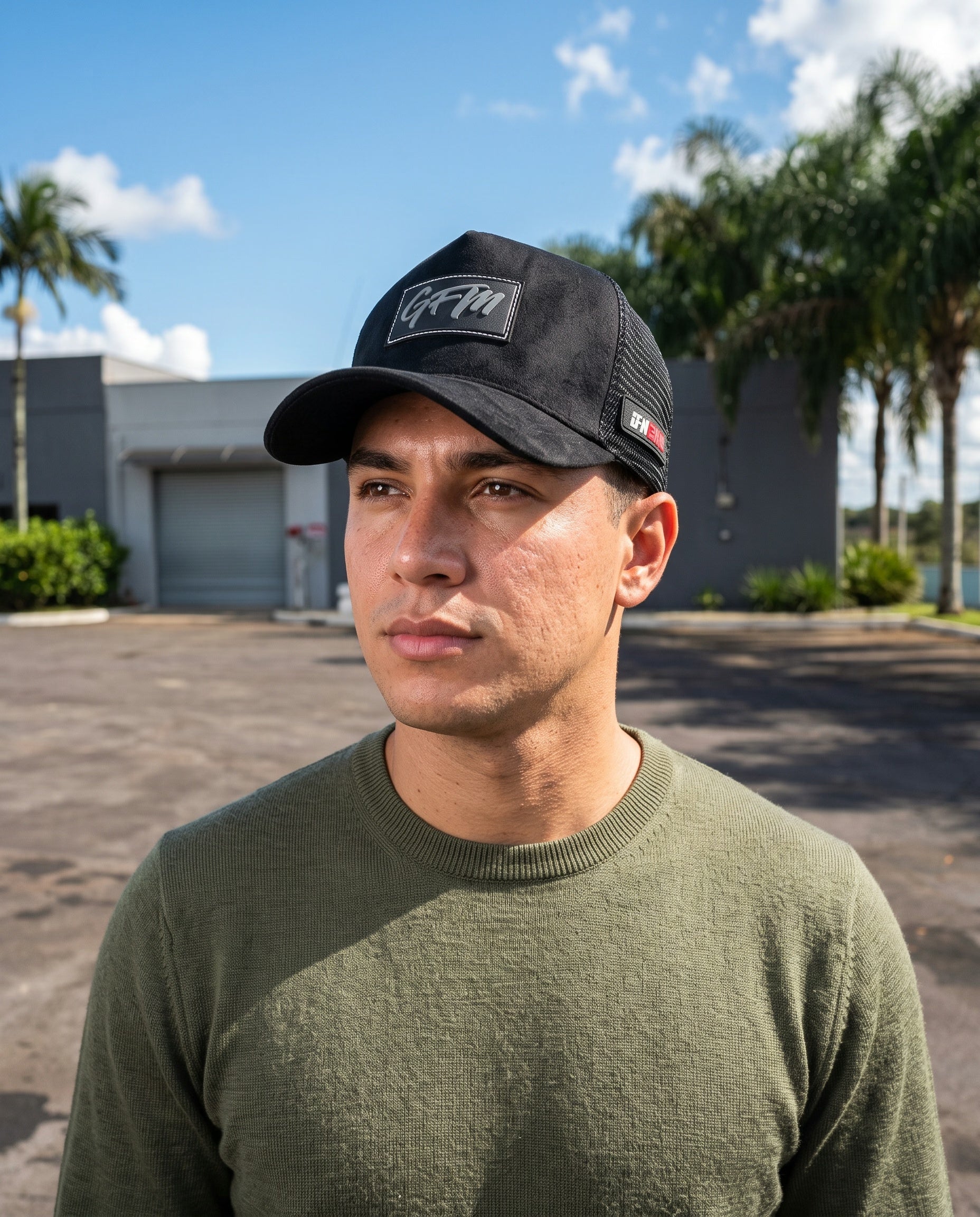 Boné GFM 39 AM Exclusivo Veludo Alto Relevo