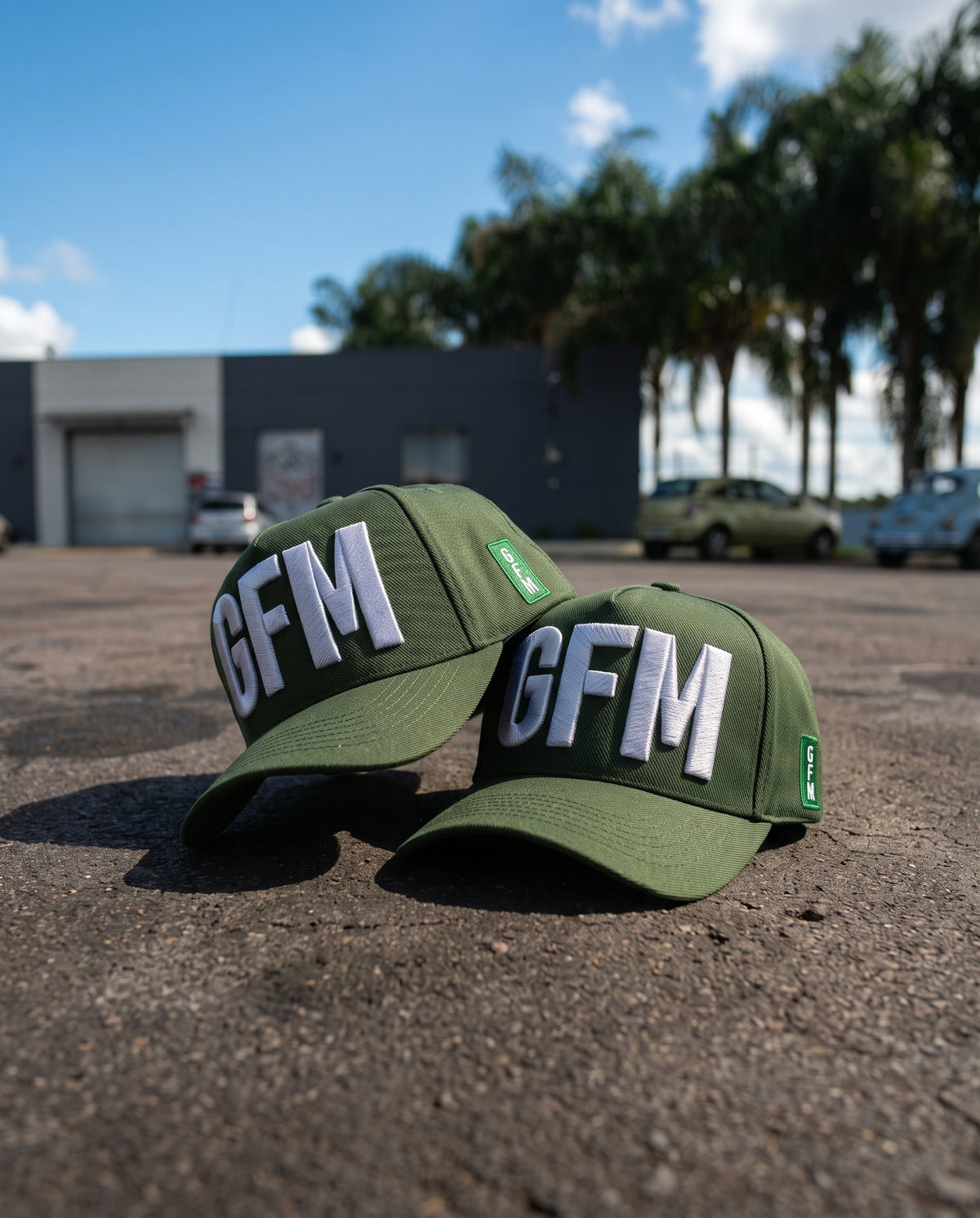 Boné GFM em Alto Relevo Duas Cores Exclusivo