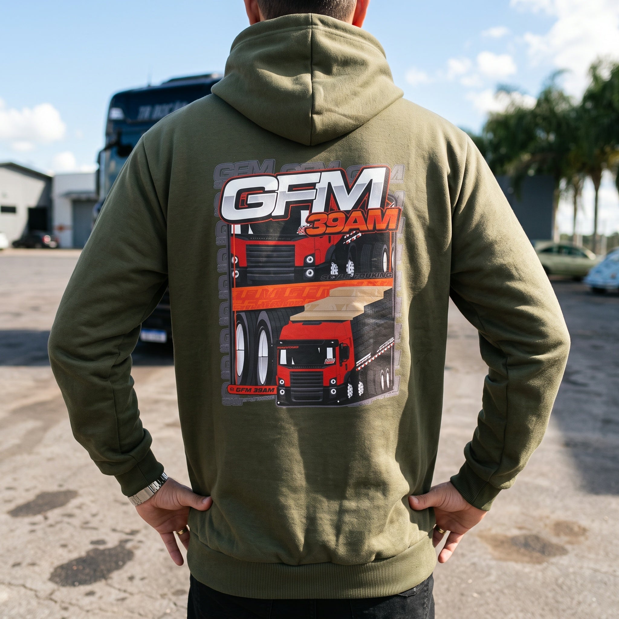 Moletom GFM Style Trucking Bob Exclusivo - Todas as Cores