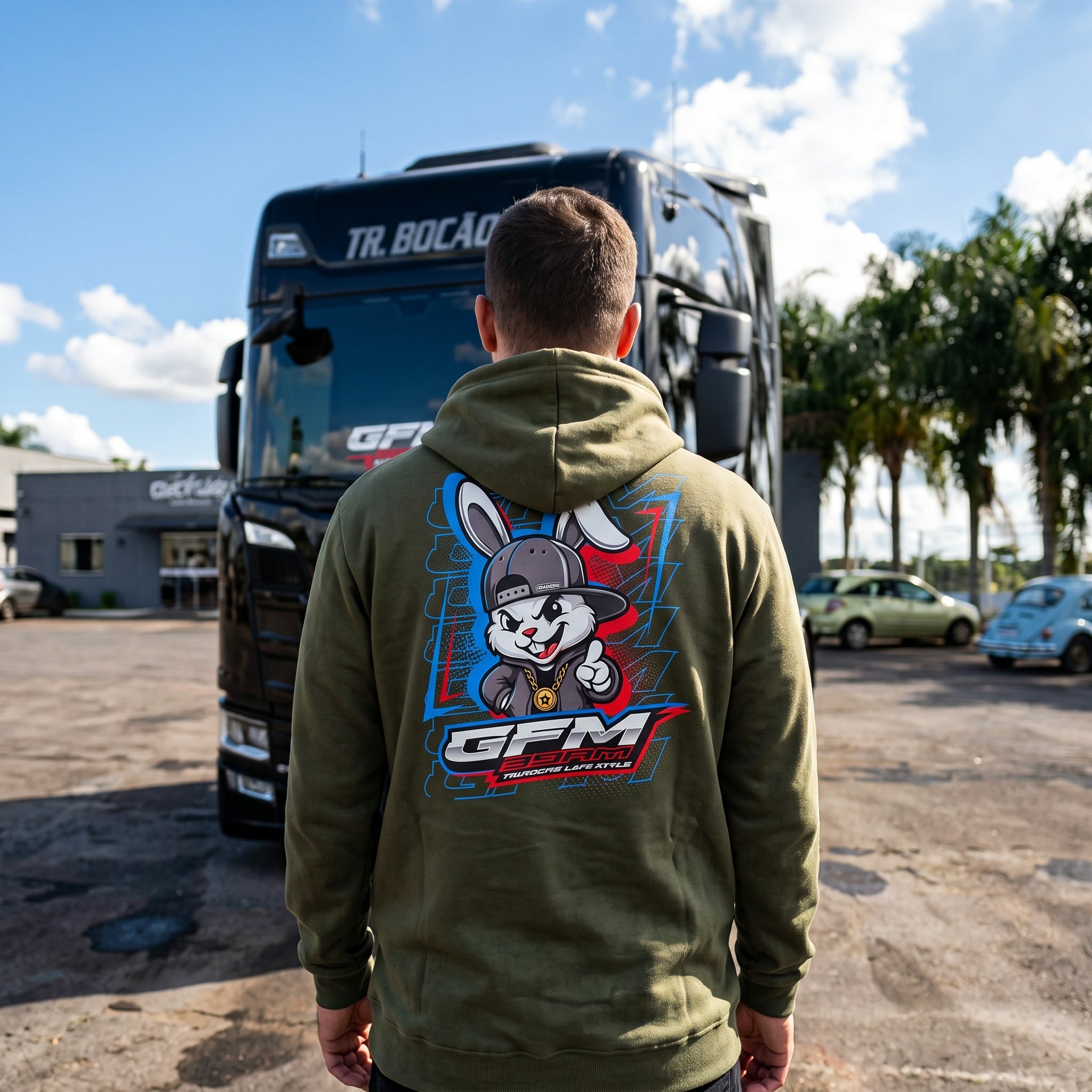 Moletom GFM Trucking Lifestyle Coelhinho Bolado - Todas as Cores